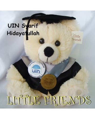 Boneka Wisuda Universitas Islam Negeri Syarif Hidayatullah - Syariah dan Hukum (25 cm)